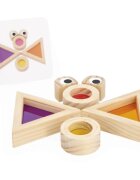 Janod Sensory Game Translucent Blocks interaktív játék 12m+ 12 db