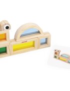 Janod Sensory Game Translucent Blocks interaktív játék 12m+ 12 db