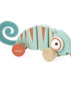 Janod Tropik Pull-Along Chameleon húzogatós játék 12m+ 1 db