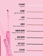 Jeffree Star Cosmetics Brow Designer Pencil precíz szemöldökceruza árnyalat Ginger 0.15 g