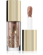 Jeffree Star Cosmetics Liquid Frost Highlighter folyékony bőrélénkítő applikátorral árnyalat Exotic Gold 4.3 ml