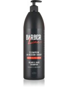 Joanna Barber Line Beard and Hair Shampoo sampon hajra és szakállra uraknak 1000 ml