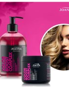 Joanna Professional Color Boost Complex sampon a sárga tónusok neutralizálására 500 g