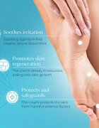 Joanna Sensual Foot Cream hidratáló és tápláló krém lábakra Goat Milk & Prebiotics 100 g