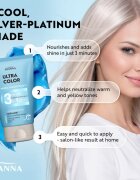 Joanna Ultra Color Cold Platinum Blond Shades 3 Minutes tonizáló kondicionáló árnyalat Cold Platinum 100 g