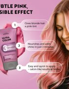 Joanna Ultra Color Pink Shades 3 Minutes tonizáló kondicionáló árnyalat Pink 100 ml