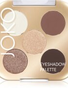 JOKO Eyeshadow Palette 5 színt tartalmazó szemhéjfesték paletta árnyalat Smoky Nude 7 g