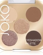 JOKO Eyeshadow Palette 5 színt tartalmazó szemhéjfesték paletta árnyalat Sparkling Sands 7 g