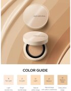 JUNG SAEM MOOL Skin Nuder Cover Layer Cushion hidratáló alapozó sminkszivaccsal + utántöltő árnyalat Medium Deep 2x14 g