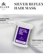 Kallos Coloring Hair Mask Silver Reflex haj maszk semlegesíti a sárgás tónusokat 1000 ml
