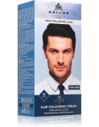 Kallos Glow Lasting Cream Colour tartós hajfesték uraknak árnyalat Black 60 ml