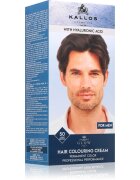 Kallos Glow Lasting Cream Colour tartós hajfesték uraknak árnyalat Light Brown 60 ml