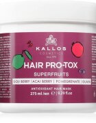 Kallos Hair Pro-Tox Superfruits regeneráló maszk a fénytelen fáradt hajra 275 ml