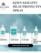 Kallos KJMN Keratin védő spray a hajformázáshoz melyhez magas hőfokot használunk 200 ml