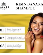 Kallos KJMN Professional Banana erősítő sampon 500 ml