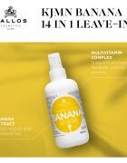 Kallos KJMN Professional Banana leöblítést nem igénylő spray hajra 200 ml