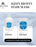 Kallos KJMN Professional Biotin maszk a gyenge vékony és rakoncátlan hajra 275 ml