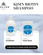 Kallos KJMN Professional Biotin sampon a gyengéd vékony és rakoncátlan hajra 1000 ml