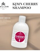 Kallos KJMN Professional Cherry hidratáló sampon száraz és sérült hajra 1000 ml