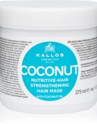 Kallos KJMN Professional Coconut tápláló maszk meggyengült hajra 1000 ml