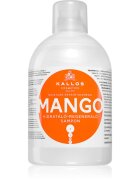 Kallos KJMN Professional Mango hidratáló sampon száraz sérült vegyileg kezelt hajra 1000 ml