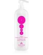 Kallos KJMN Professional Nourishing Shampoo tápláló sampon száraz és sérült hajra 1000 ml