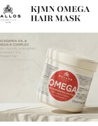 Kallos KJMN Professional Omega tápláló hajmaszk omega 6 komplexszel és makadámia olajjal 275 ml