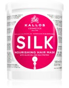 Kallos KJMN Professional Silk maszk száraz és érzékeny hajra 1000 ml