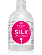 Kallos KJMN Professional Silk selymesen finom sampon száraz és érzékeny hajra 1000 ml