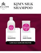 Kallos KJMN Professional Silk selymesen finom sampon száraz és érzékeny hajra 1000 ml