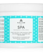 Kallos Spa masszázskrém kézre és lábra 500 ml