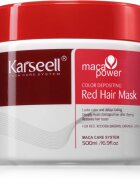 Karseell Color Depositing Red Hair Mask maszk a hajszín élénkítéséért 500 ml