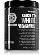 Kaypro Black To White Anti Yellow/Orange Bleaching Powder élénkítő púder hajra professzionális használatra 500 g
