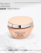 Kérastase Curl Manifesto Masque Beurre Haute Nutrition tápláló maszk a hullámos és göndör hajra 200 ml