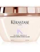 Kérastase Gloss Absolu Masque Créme Hydra-Glaze haj maszk a rakoncátlan és töredezett hajra 200 ml