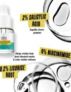 Kiehl's Dermatologist Solutions Truly Targeted Blemish-Clearing Solution szérum az aknés bőrre hölgyeknek 15 ml