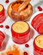 Kiehl's Turmeric & Cranberry Seed Energizing Radiance Mask élénkítő arcmaszk minden bőrtípusra beleértve az érzékeny bőrt is 100 ml