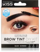 KISS Brow Tint DIY Kit szemöldökfesték árnyalat Black 20 ml