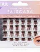 KISS Falscara Multi Wisps ragasztható tincses műszempillák Mocha 24 db