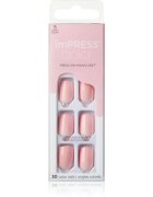 KISS imPRESS Color Short műköröm öntapadós Pick Me Pink 30 db