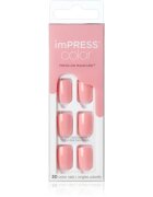 KISS imPRESS Color Short műköröm Pretty Pink 30 db