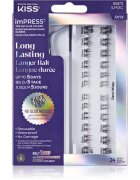 KISS imPRESS LongLasting öntapadós tincses műszempillák 01 20 db
