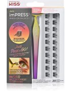 KISS imPRESS Press-on Falsies csomós műszempilla 02 Voluminous 20 db