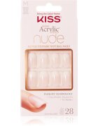 KISS Nude Nails Cashmere műköröm közepes 28 db