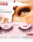 KISS True Volume Ritzy műszempillák Natural Black 1 pár