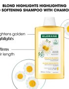 Klorane Chamomile sampon szőke hajra 200 ml