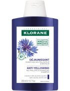 Klorane Cornflower Organic sampon semlegesíti a sárgás tónusokat 200 ml
