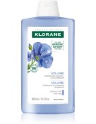 Klorane Flax Fiber Bio Sampon finom lesimuló hajra 400 ml