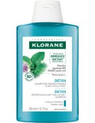 Klorane Organic Mint Tisztító méregtelenítő sampon normál hajra 200 ml