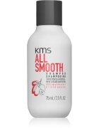 KMS All Smooth Shampoo kisimító sampon erős vastag és száraz hajra 75 ml